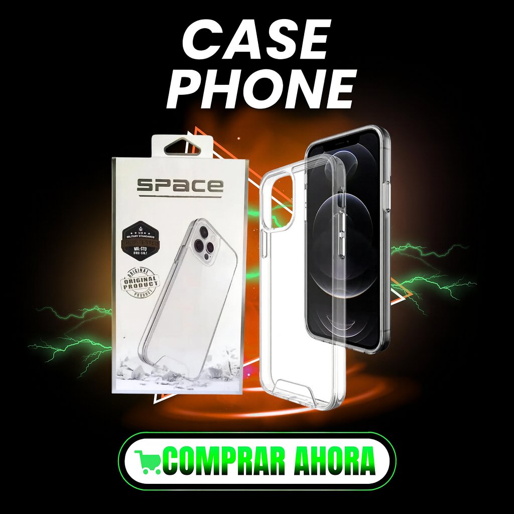 Case Transparente para iPhone 11 – 16 | Protección y Diseño Original